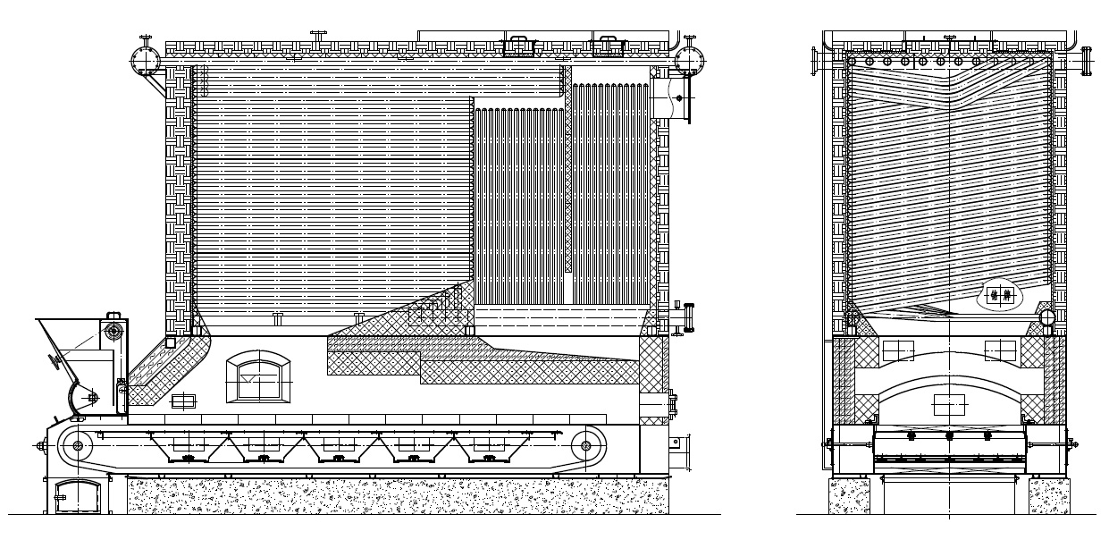 YLW Coal Fried Thermal Oil Heater