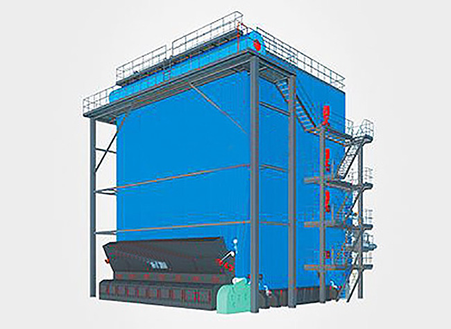 DHL Biomass Fired Corner Tube Steam Boiler