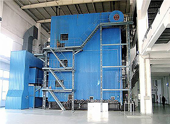 DHL Coal Fired Corner Tube Hot Water Boiler