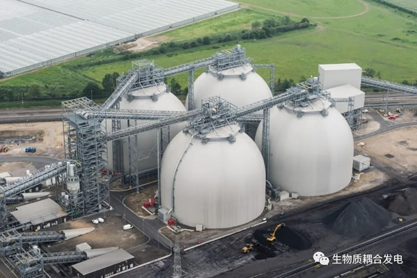 Drax Power Plant Operation 4: Biomass Fuel Storage Warehouse