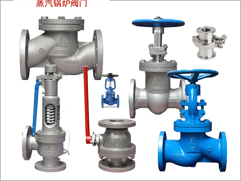 Types and uses of steam boiler valves