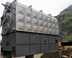 8 ton/h Coal Fired Steam Boiler on Site in Indonesia