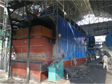 15 ton Coal Fired Steam Boiler on Site in Pakistan