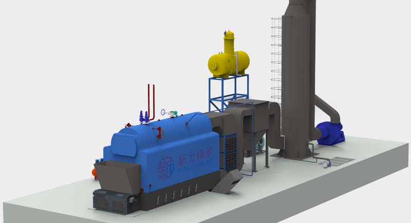 DZL Biomass Fuel Steam Boiler