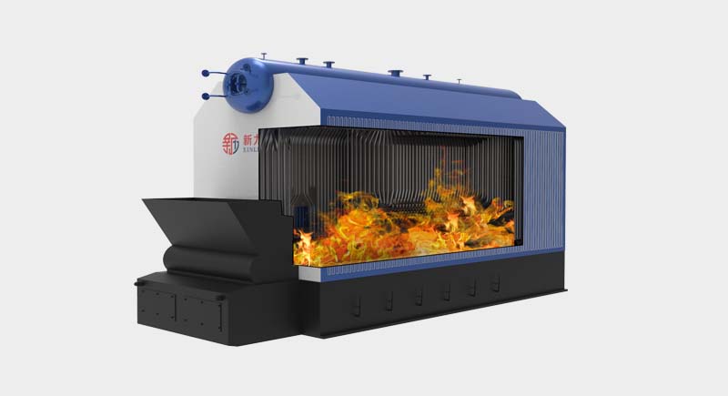 SZL Double Drum Water Tube Hot Water Boiler